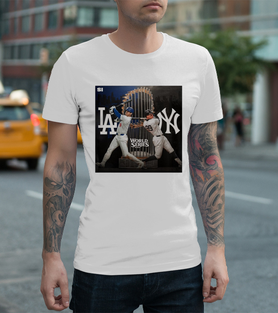 World Series 2024 Ohtani Los Angeles Dodgers vs Judge New York Yankees T-Shirt