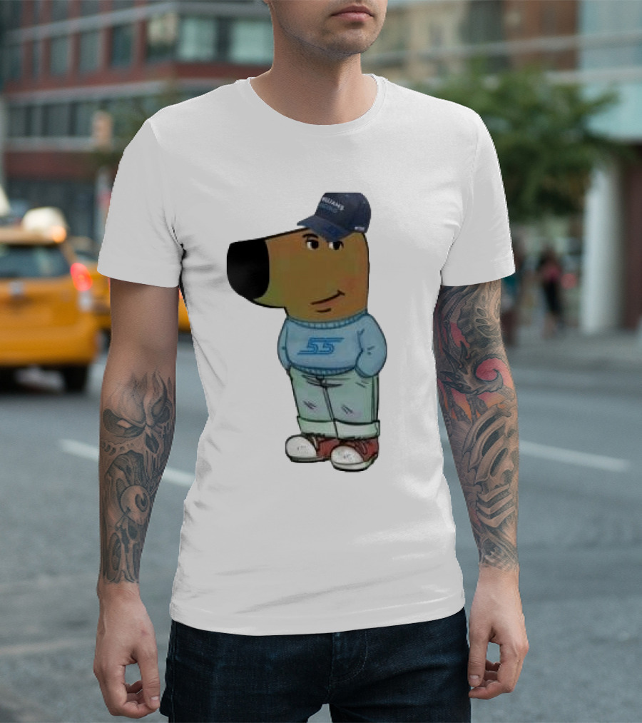 Williams Racing 55 Chill Guy Dog Hat T-Shirt