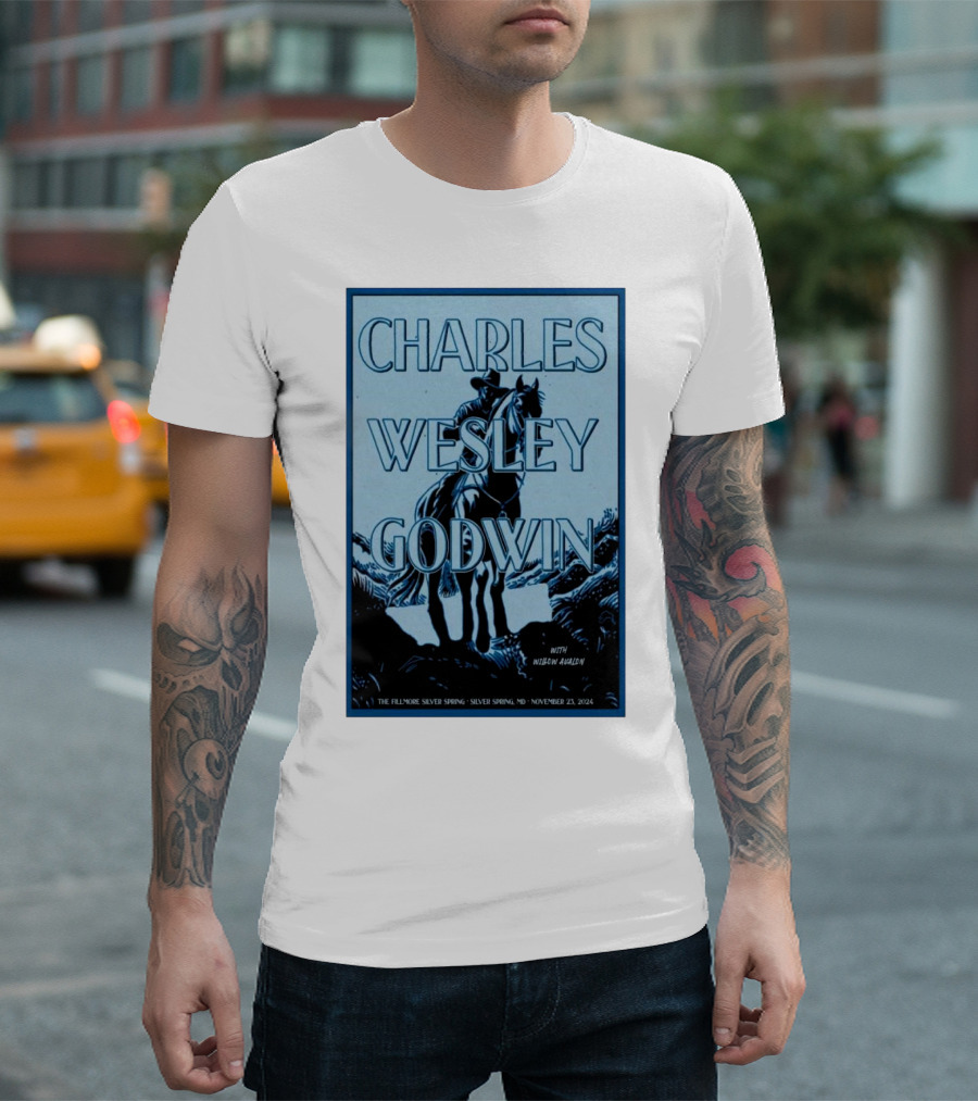 Charles Wesley Godwin With Megan Mullen The Fillmore Silver Spring MD November 23 T-Shirt
