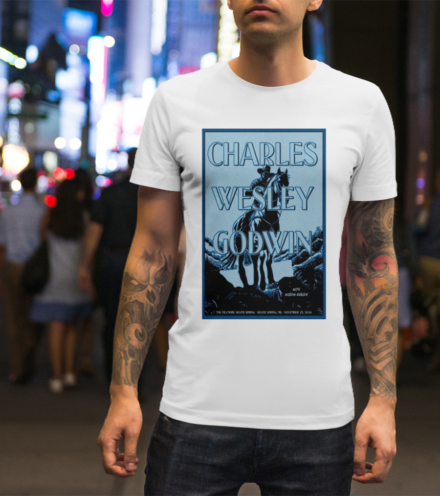 Charles Wesley Godwin With Megan Mullen The Fillmore Silver Spring MD November 23 T-Shirt