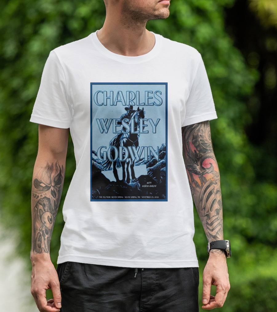 Charles Wesley Godwin With Megan Mullen The Fillmore Silver Spring MD November 23 T-Shirt