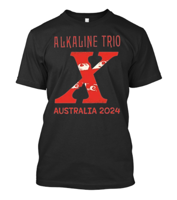 Alkaline Trio X Blood Hair Eyeballs Australia T-Shirt