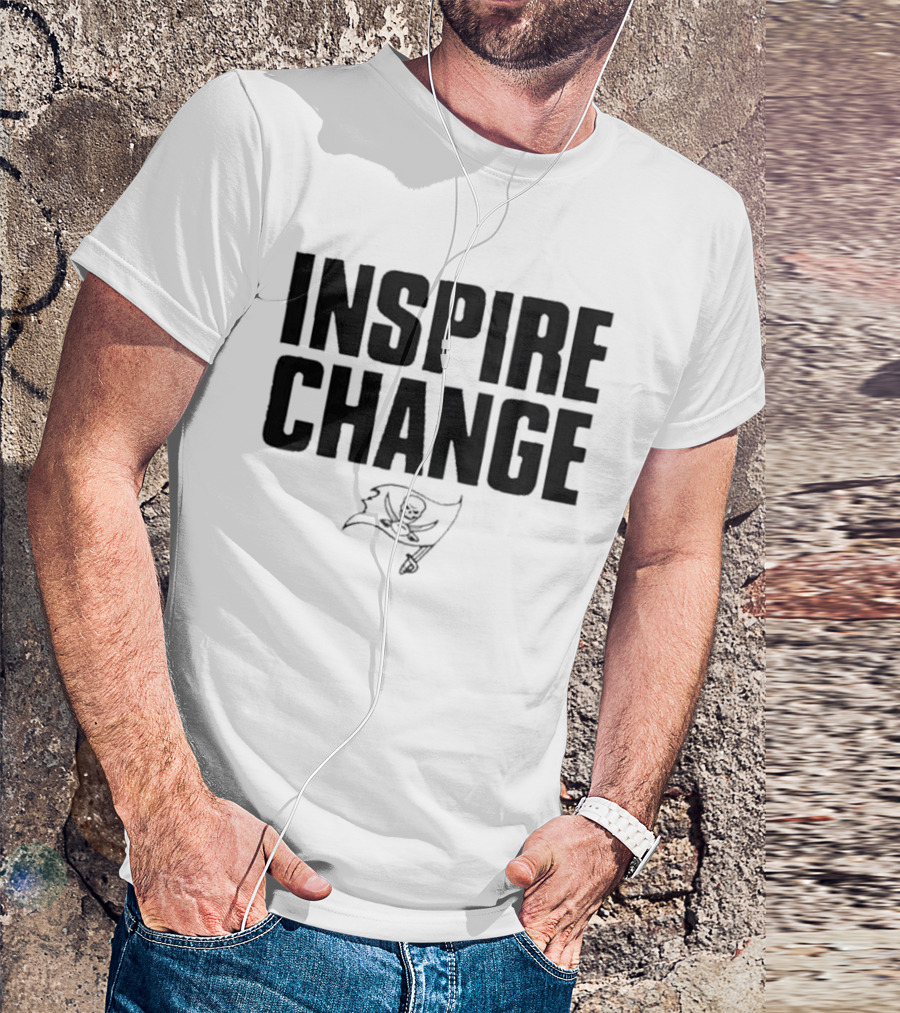 Tampa Bay Buccaneers Inspire Change T-Shirt