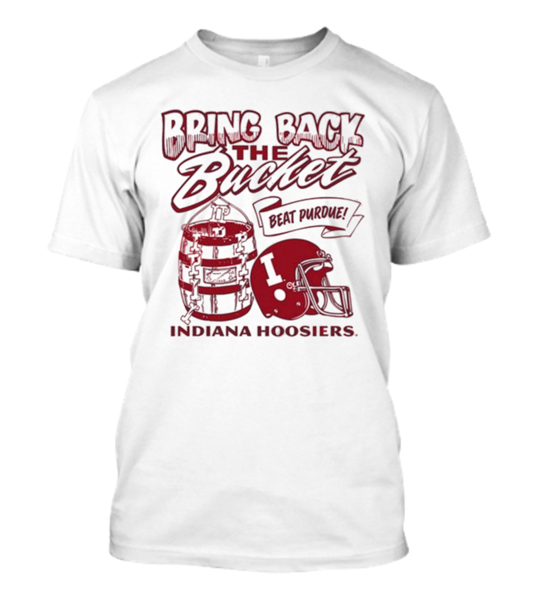 Bring Back The Bucket Beat Purdue Indiana Hoosiers T-Shirt
