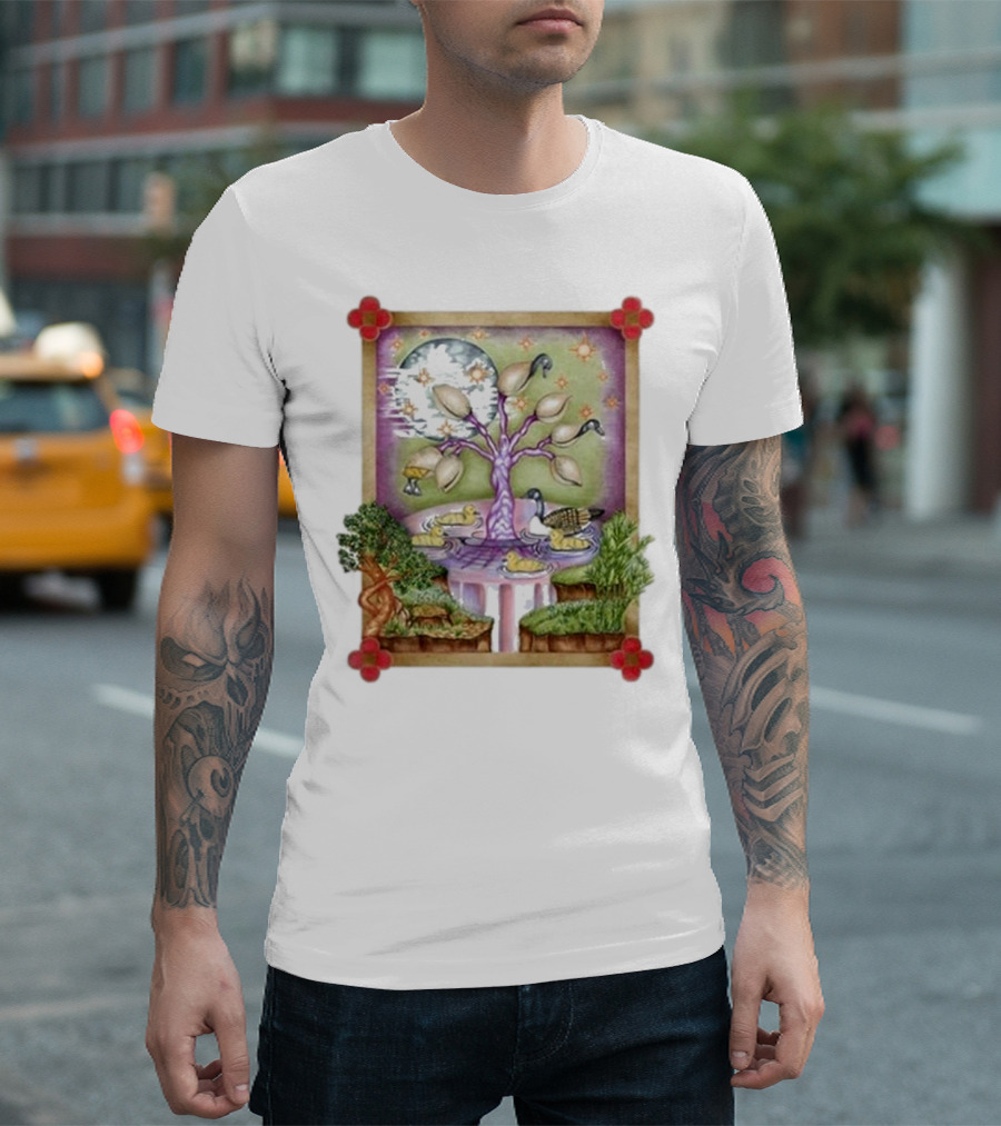 Crumbtheband Crumb Amama Enchanted Tree and Celestial Harmony T-Shirt