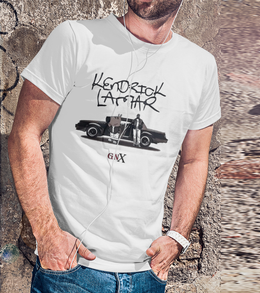 Kendrick Lamar Chill Guy Meme GNX Album Car T-Shirt