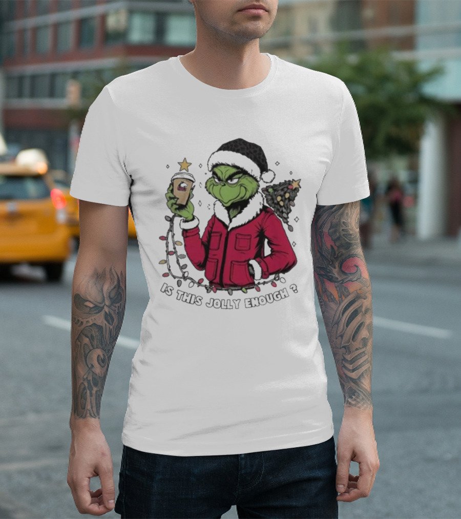Northern Illinois Huskies Grinch Is This Jolly Enough Merry Christmas T-Shirt