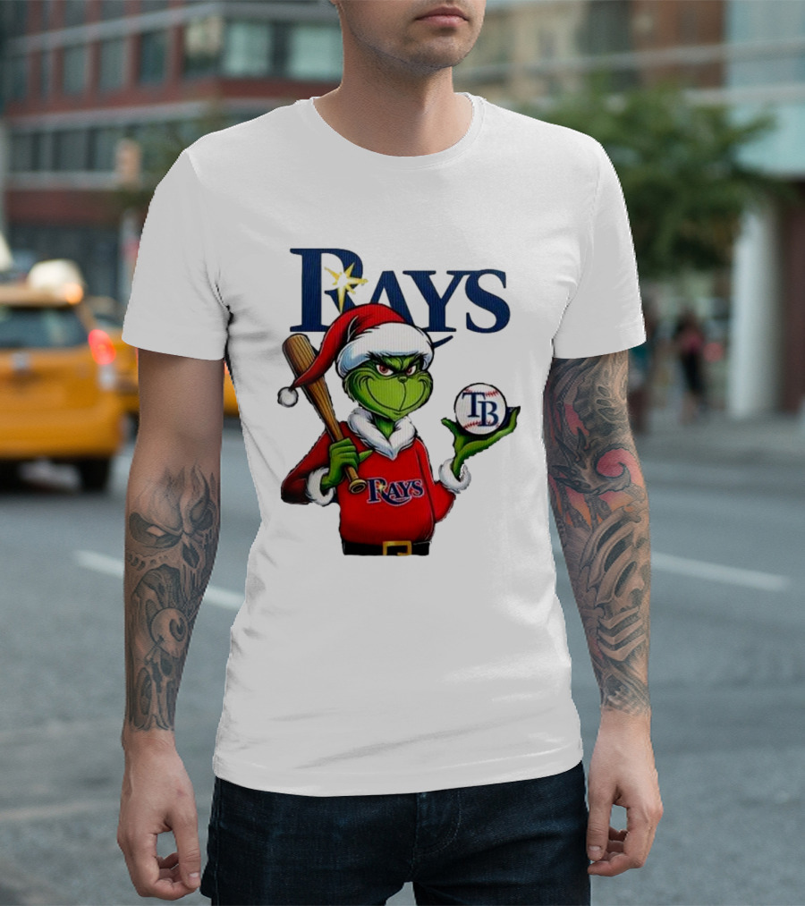 MLB Tampa Bay Rays The Grinch Christmas 2024 Grinchmas T-Shirt
