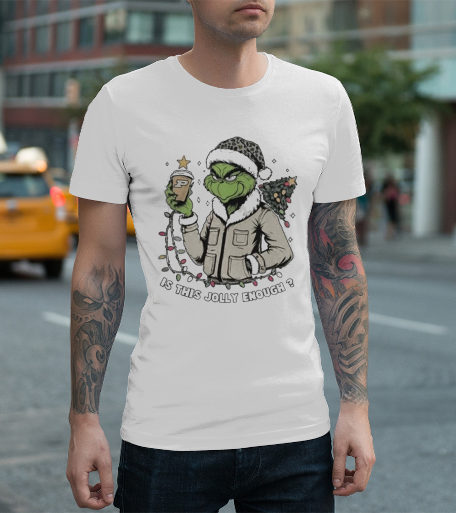 Purdue Boilermakers Santa Grinch Is This Jolly Enough T-Shirt