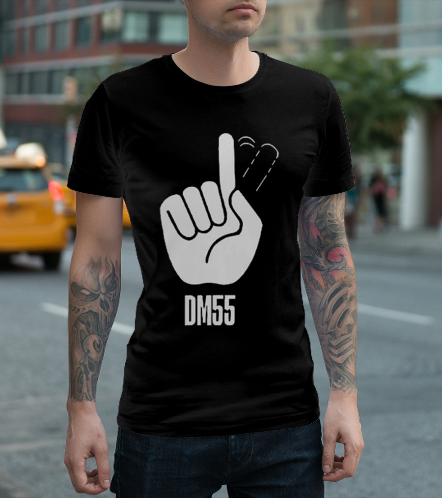 DM55 Mutombo Records Finger Wag T-Shirt