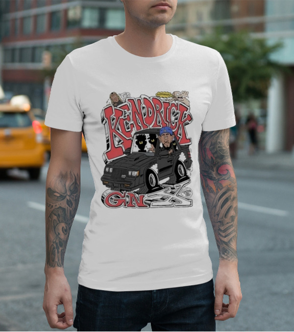 Kendrick GNX Freakorico Cartoon Car T-Shirt