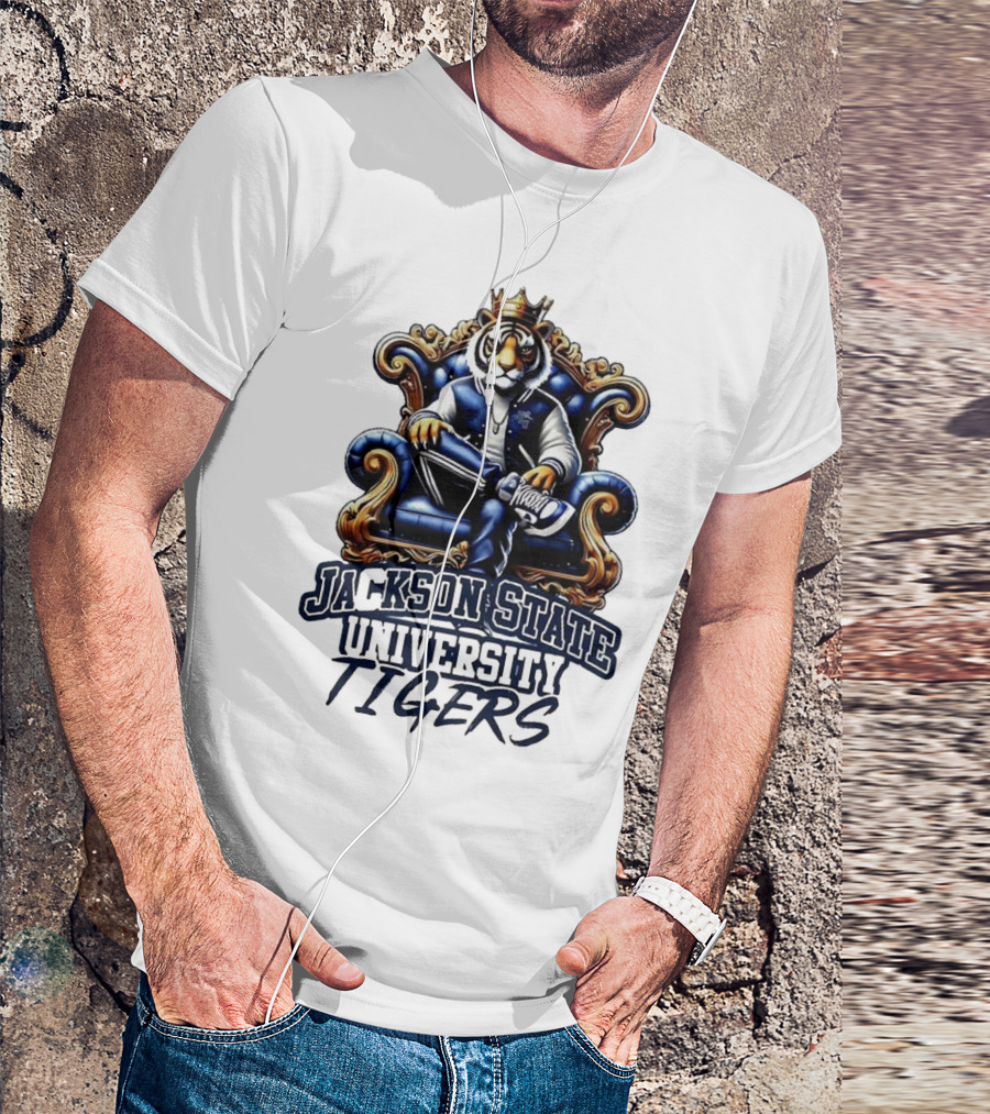 Jackson State University Tigers Mascot HBCU T-Shirt