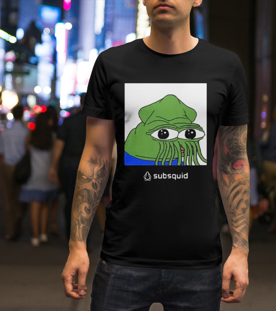 Dima Zhelezov Pepe The Frog Meme Subsquid T-Shirt
