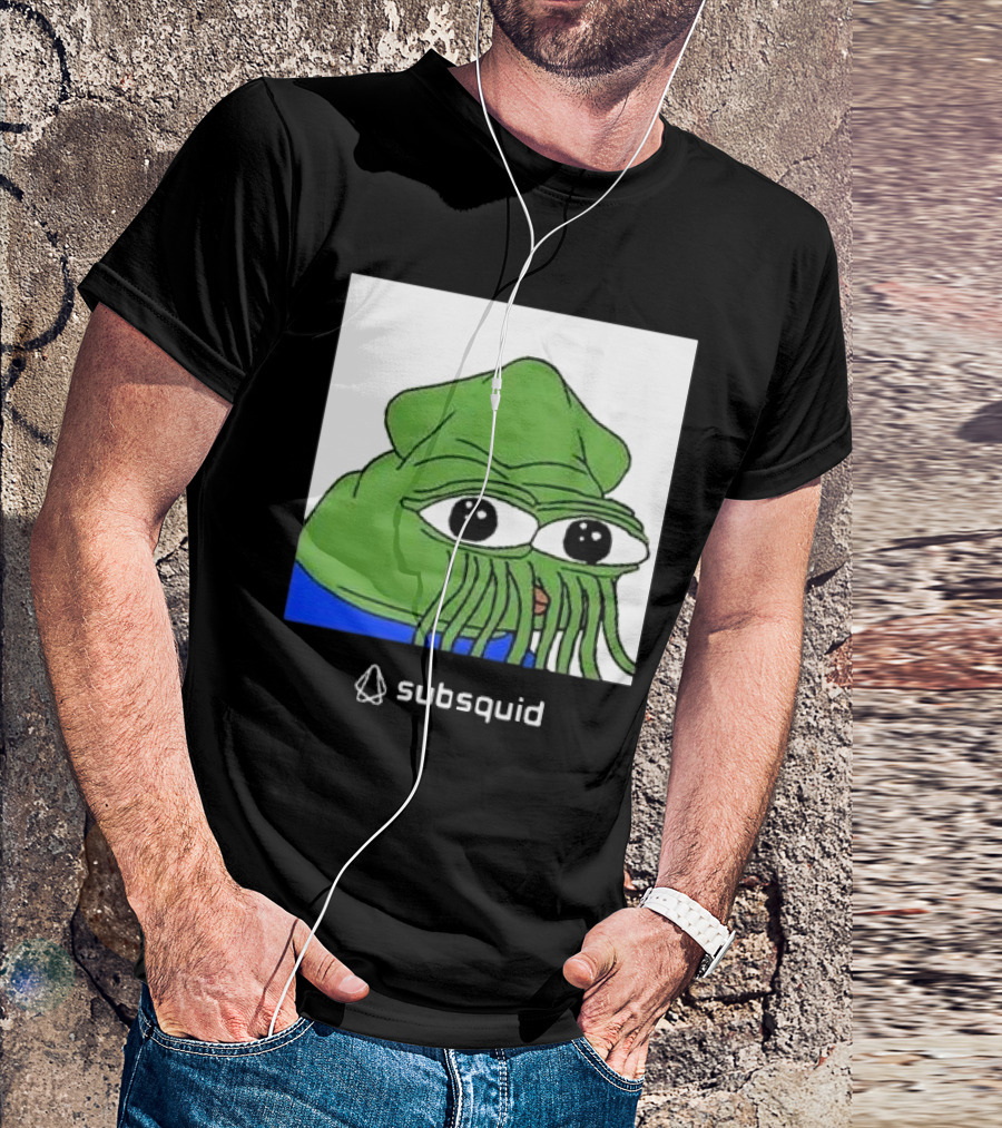 Dima Zhelezov Pepe The Frog Meme Subsquid T-Shirt