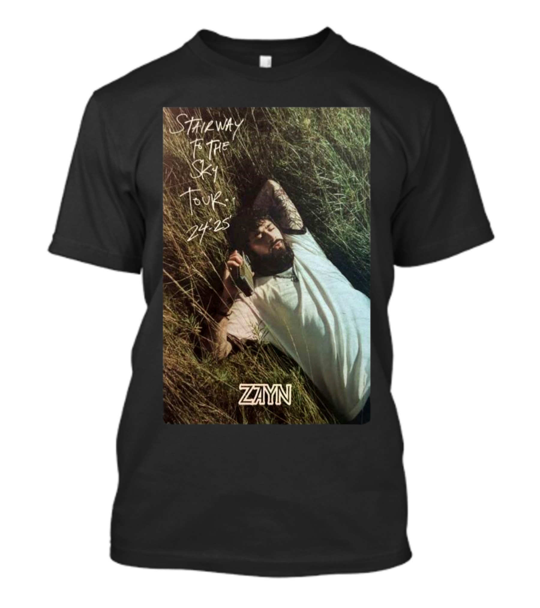 Stairway To The Sky Tour 24-25 Zayn Laying In Grass T-Shirt