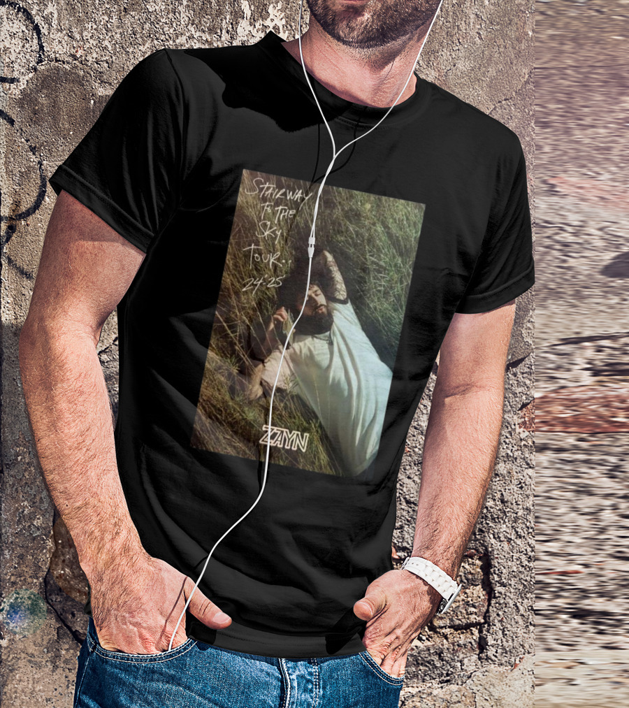Stairway To The Sky Tour 24-25 Zayn Laying In Grass T-Shirt