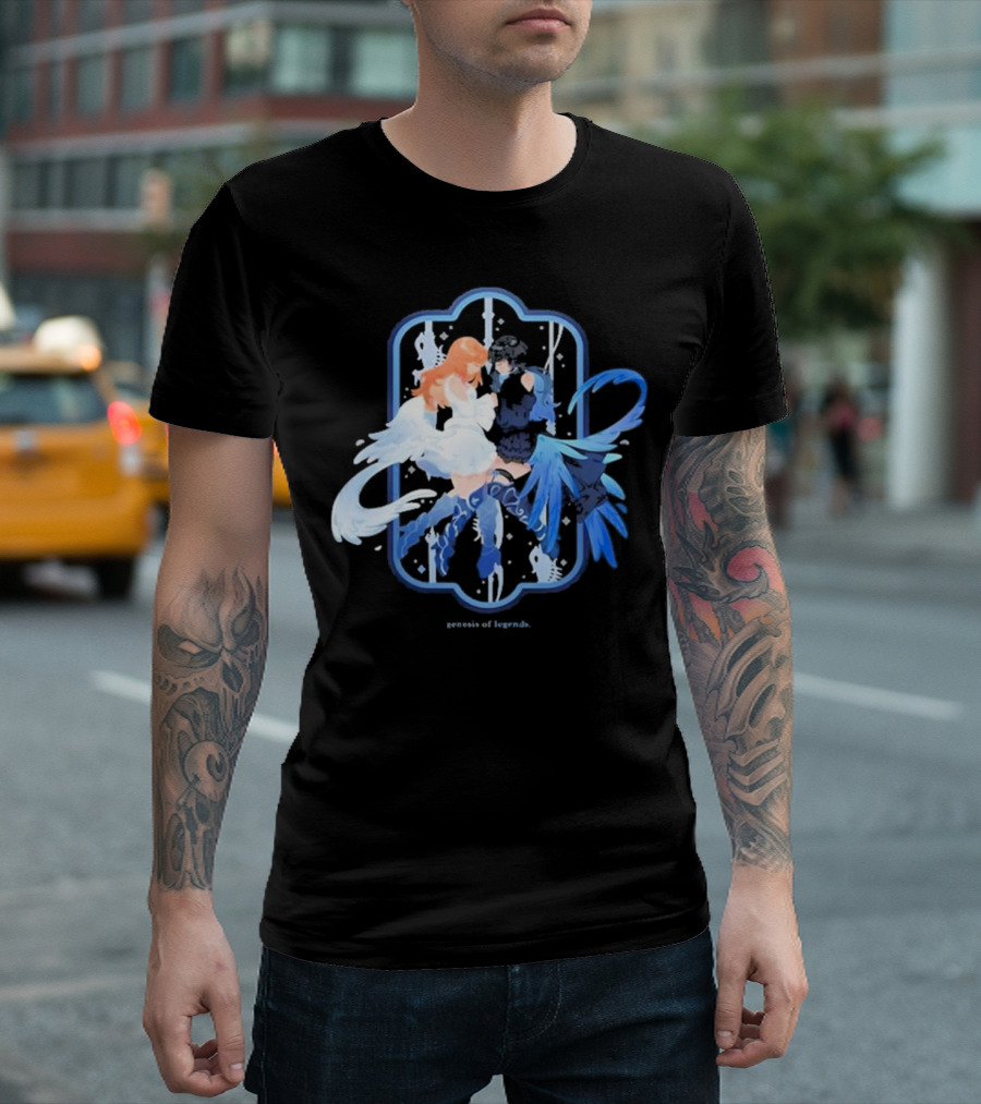 Genesis Of Legends Dual Characters Mythical Balance T-Shirt