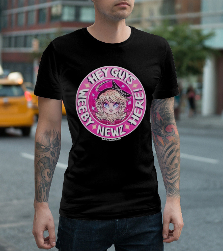 Hey Guys Weeby Newz Chibi Weeby Here T-Shirt
