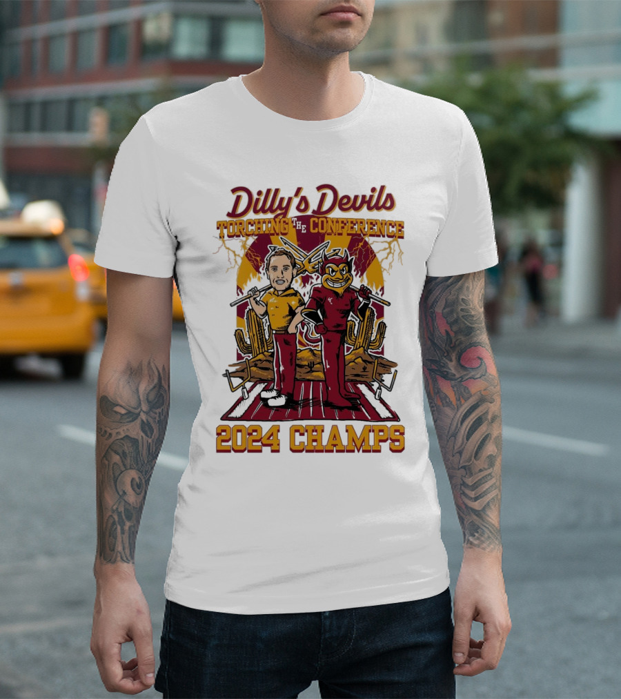Dilly's Devils Torching The Conference 2024 Champs T-Shirt