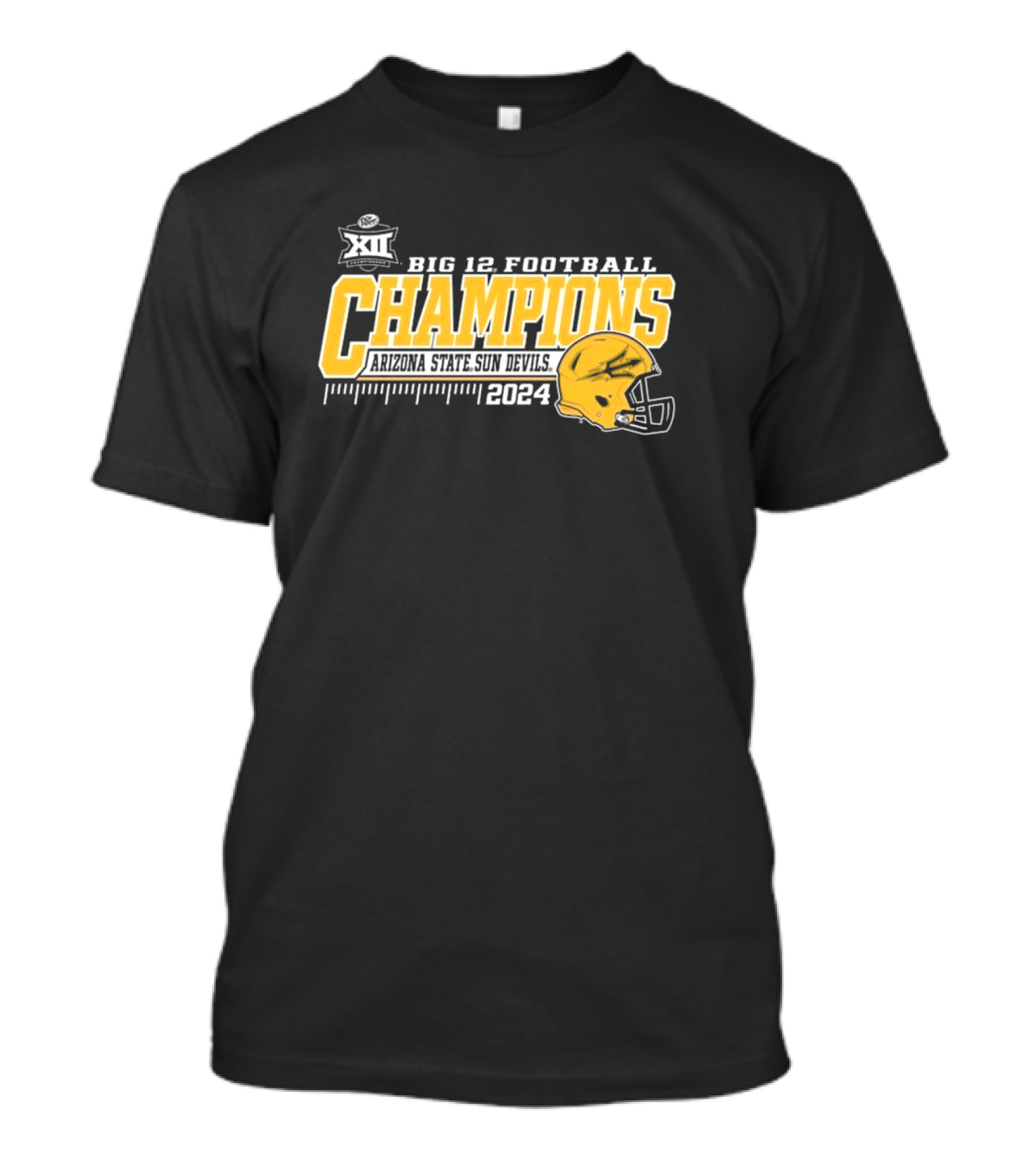Big 12 Football Champions Arizona State Sun Devils T-Shirt