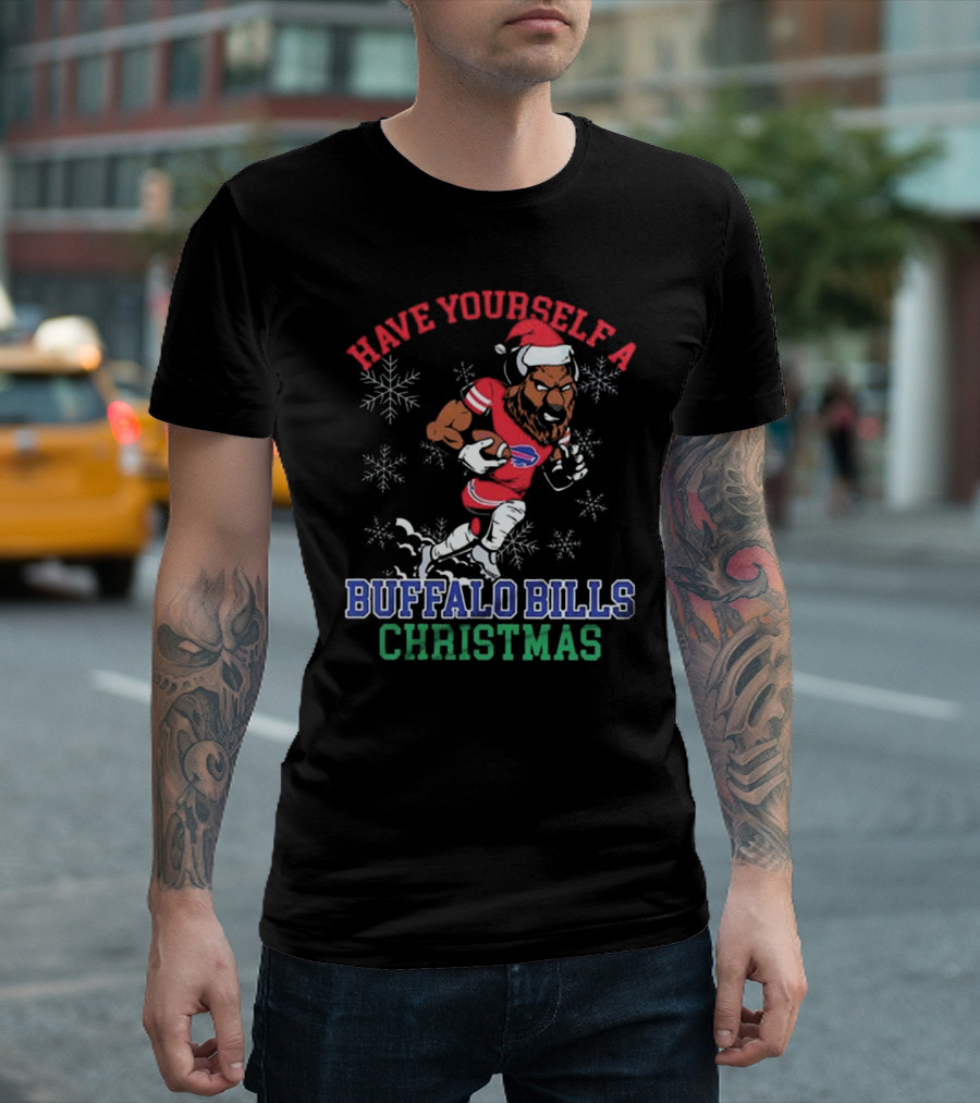 Buffalo Bills Have Yourself A Bills Christmas T-Shirt