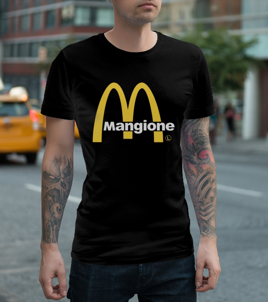 Mangione 2024 McDonald's T-Shirt