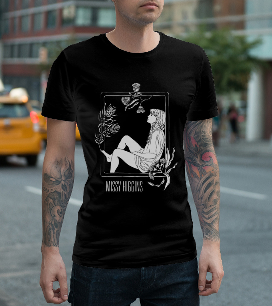 Missy Higgins Encore Melbourne Botanical Frame T-Shirt