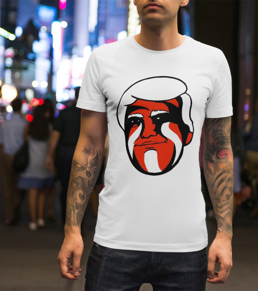Donald Trump Cincinnati Bengals Face T-Shirt