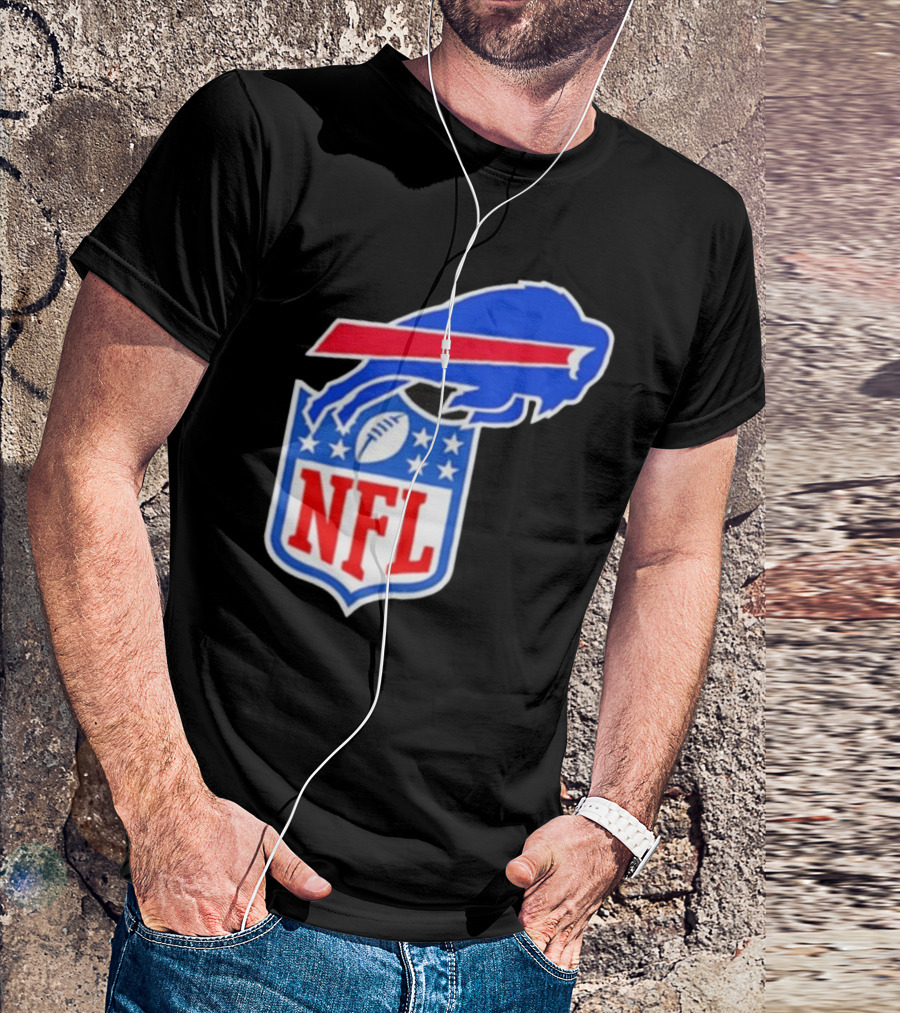 Buffalo Bills NFL Football Fusion Mark T-Shirt
