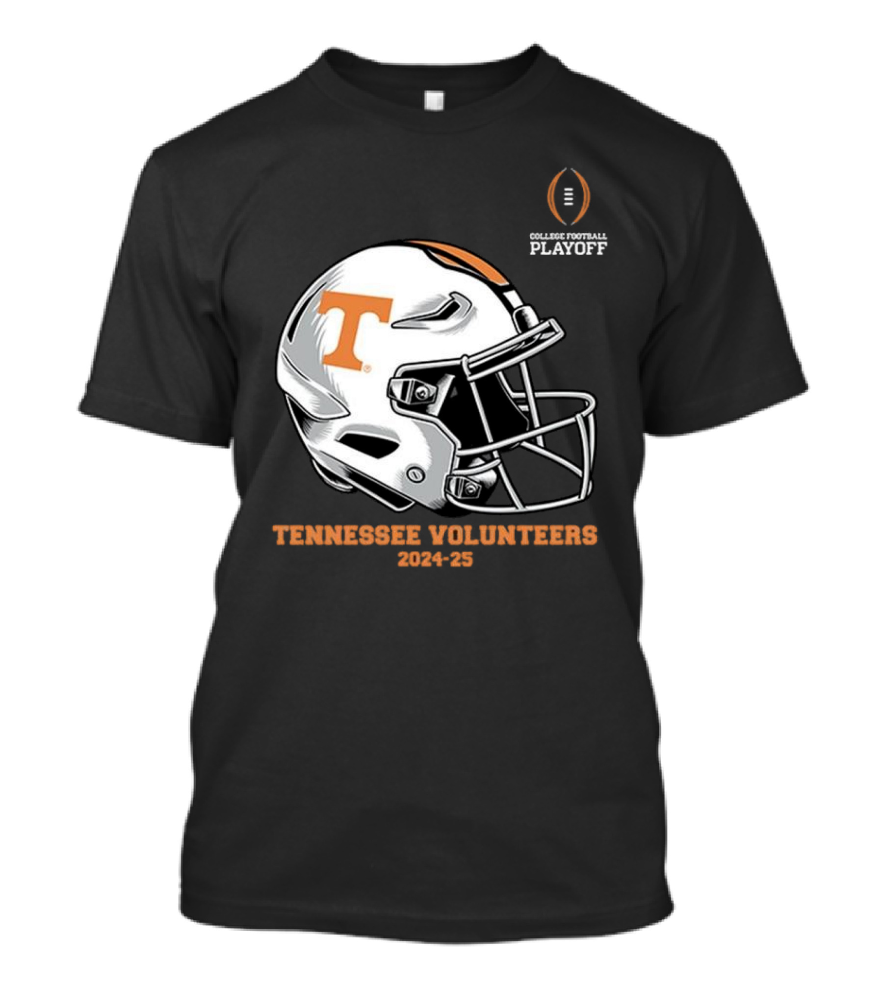 Tennessee Volunteers College Football Playoff 2024-25 Helmet T-Shirt