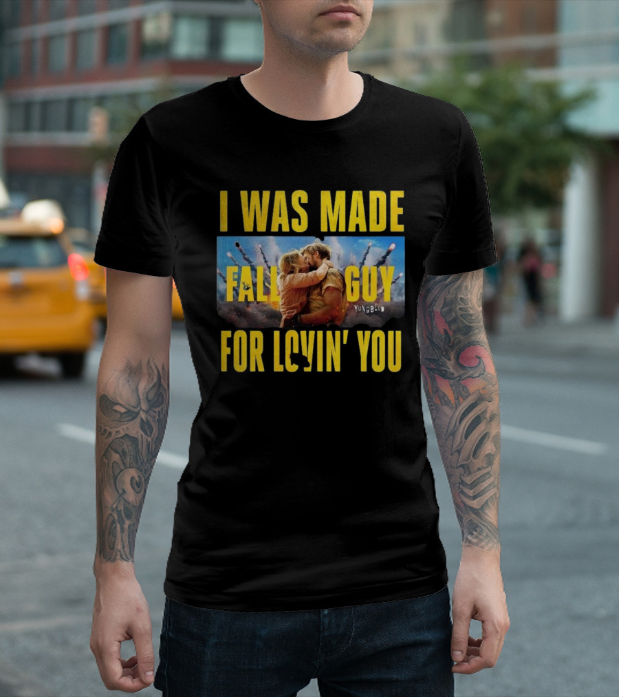 I Was Made Fall Guy For Lovin' You Yungblud Kiss T-Shirt