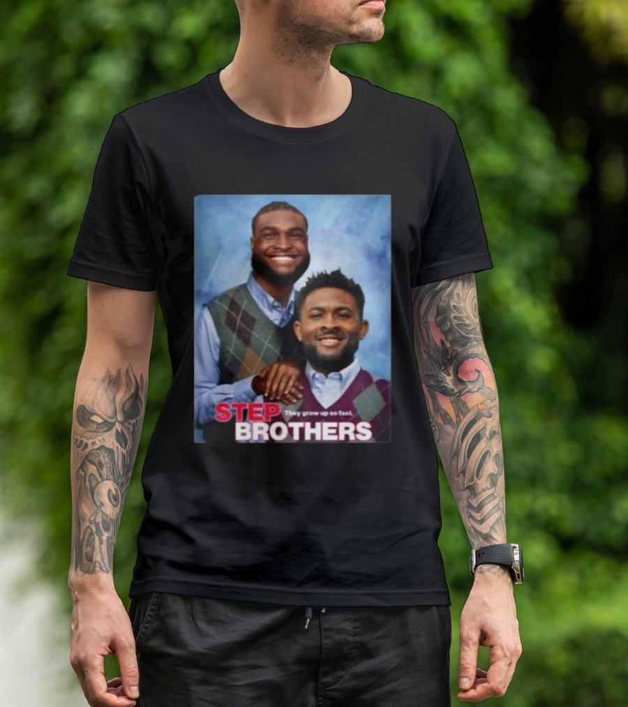 Danielle Hunter And Will Anderson Jr. Step Brothers They Grow Up So Fast T-Shirt