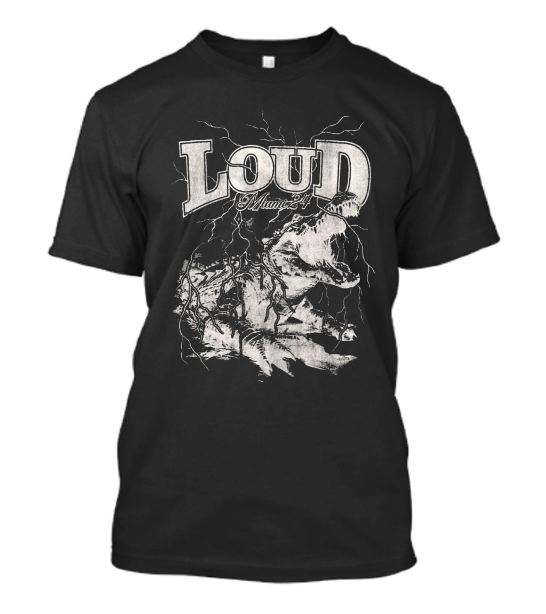 Rolling Loud Miami 24 Hard Rock Stadium Lockjaws Vintage T-Shirt