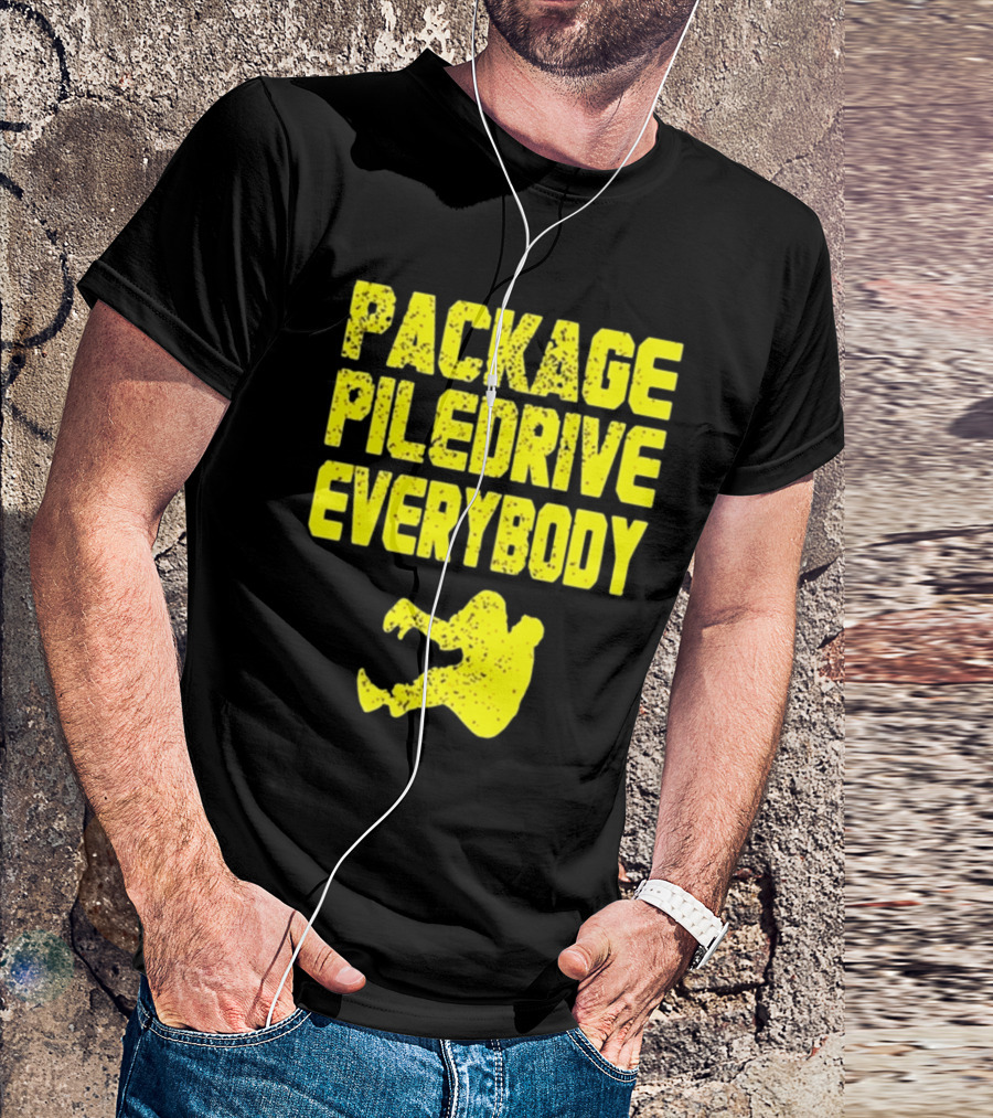 Package Piledrive Everybody Wrestling Move T-Shirt