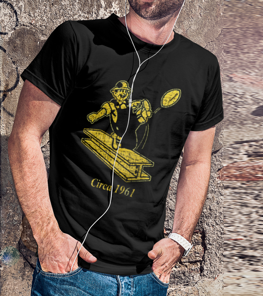 Pittsburgh Steelers Circa 1961 Ironworker T-Shirt