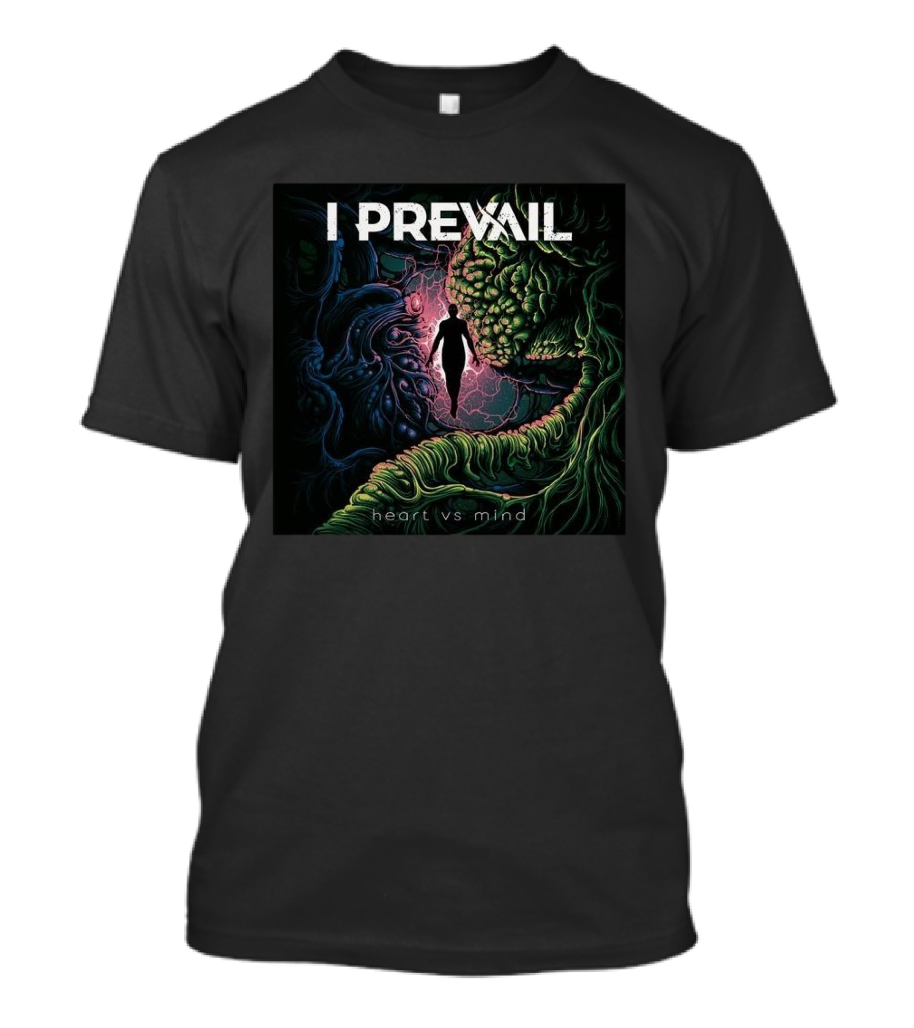 I Prevail Heart Vs Mind Silhouette 14th February 2025 T-Shirt