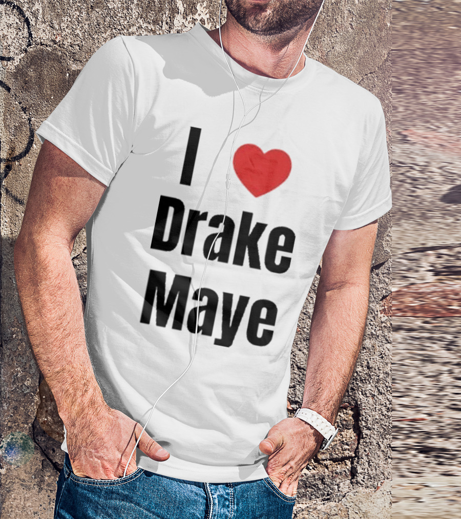 I Heart Drake Maye Fan Love T-Shirt