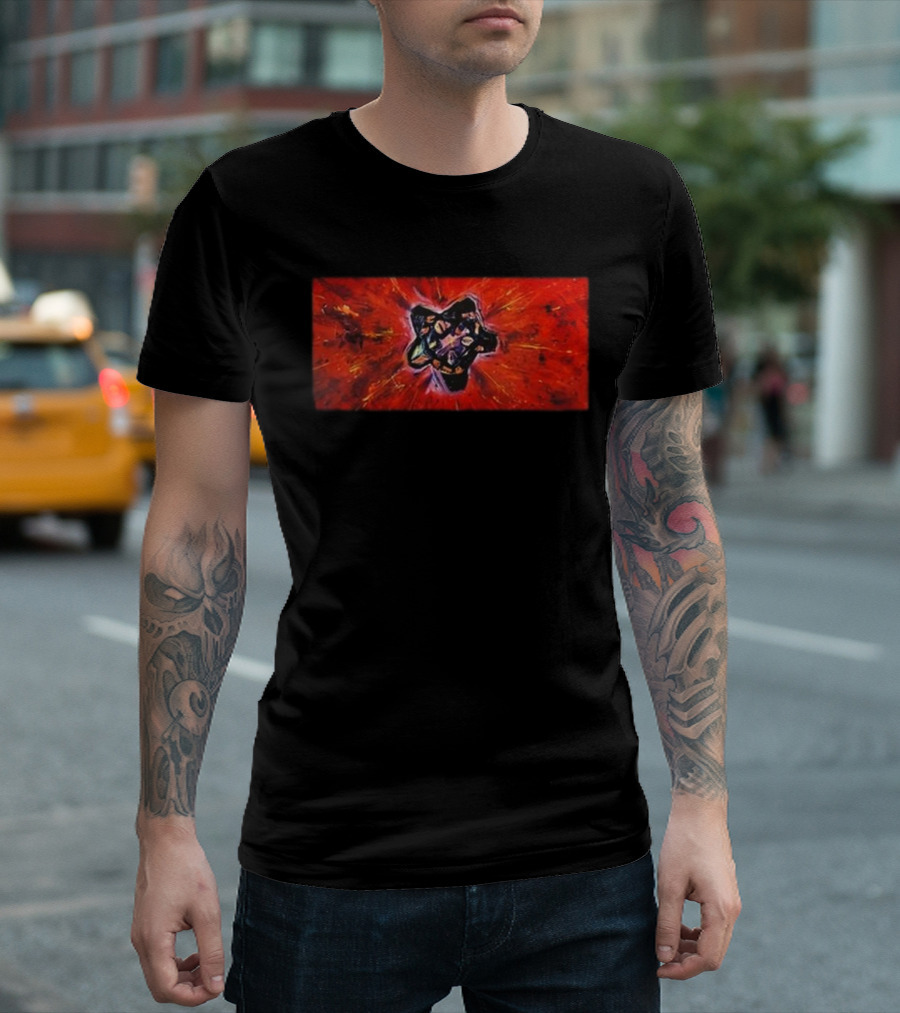Embrace Out Of Nothing Live At Kirkstall Abbey Starburst T-Shirt
