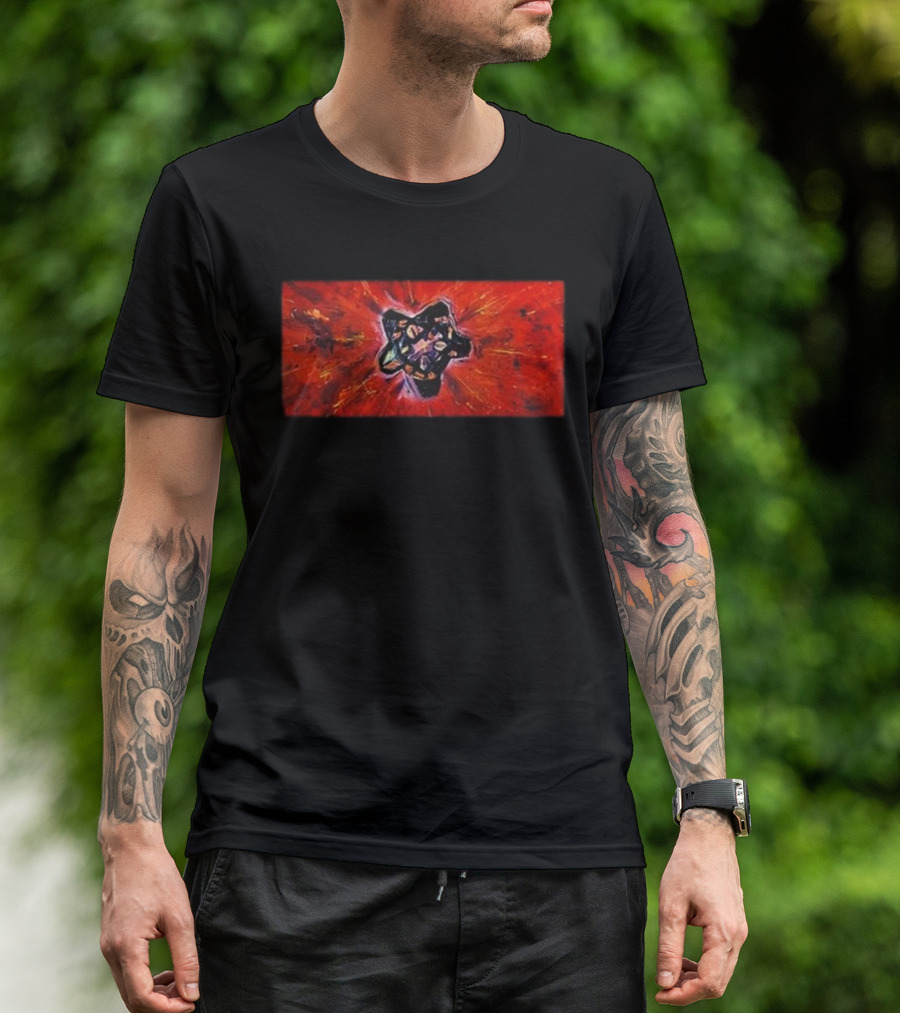 Embrace Out Of Nothing Live At Kirkstall Abbey Starburst T-Shirt