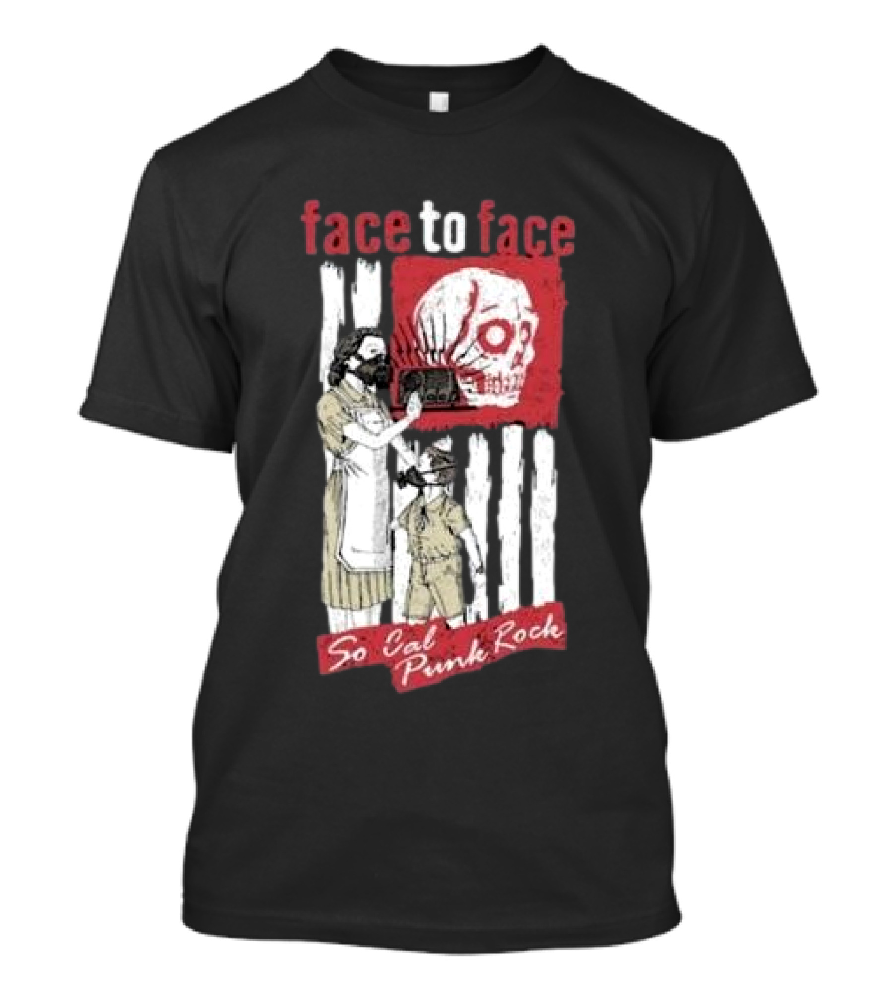 Face To Face So Cal Punk Rock Skull T-Shirt