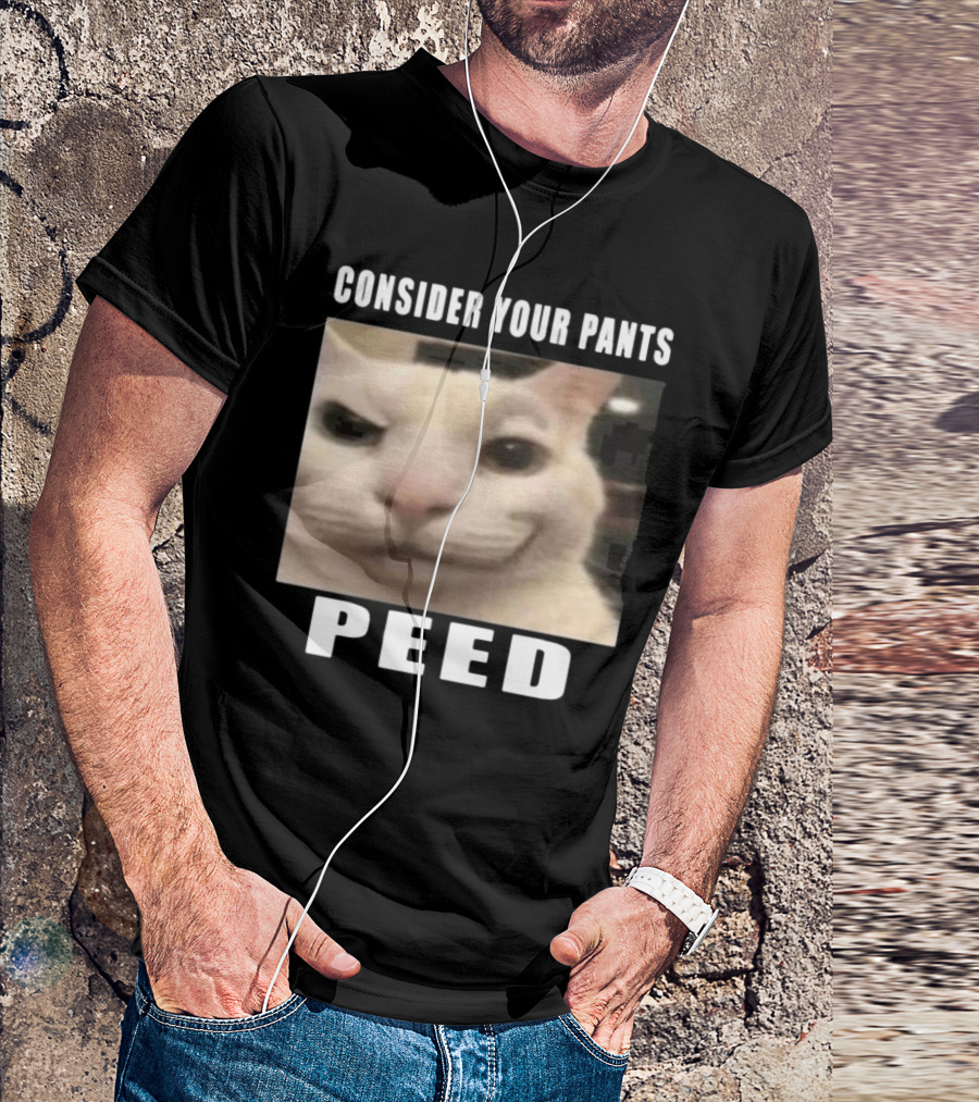 CONSIDER YOUR PANTS PEED CAT MEME T-Shirt
