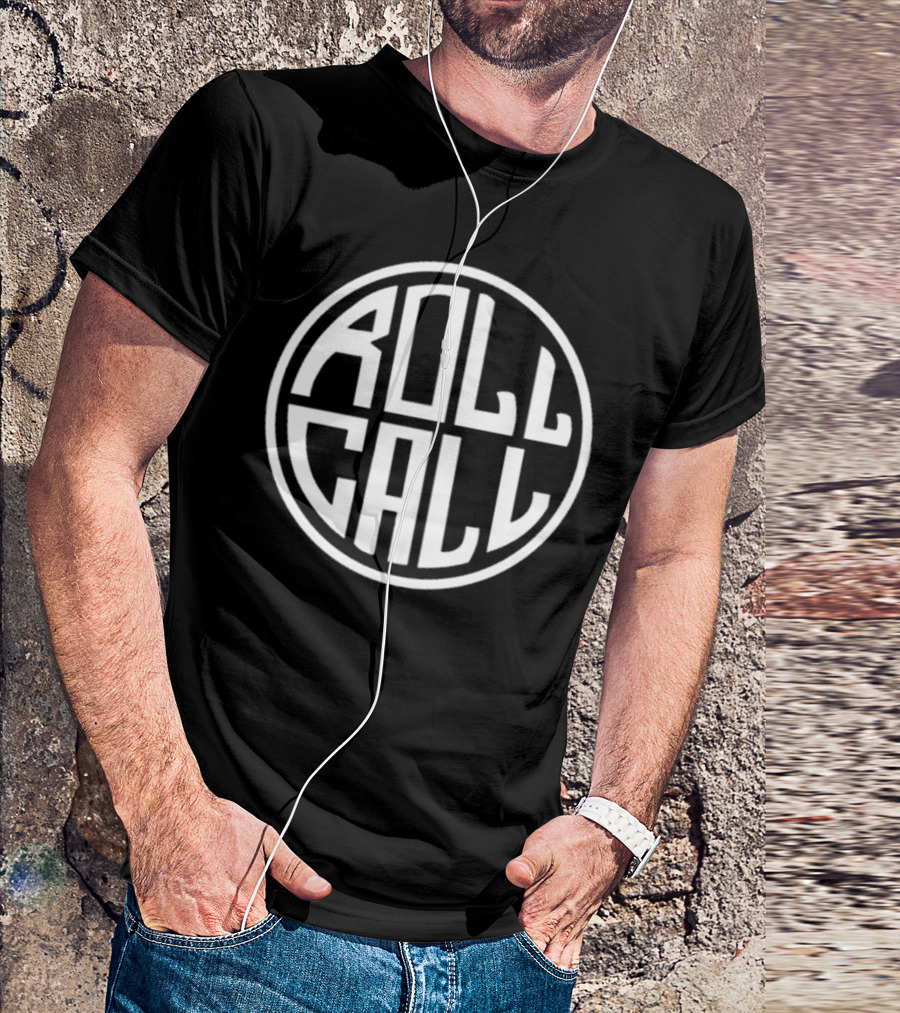 Matt Mitchell Roll Call Basketball Logo Circle T-Shirt