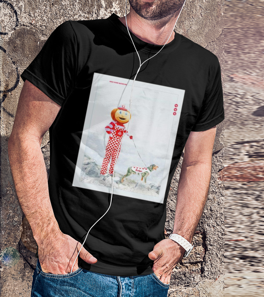 Ohio State Buckeyes Brutus Leads Smokey Over Tennessee Vols Victory T-Shirt