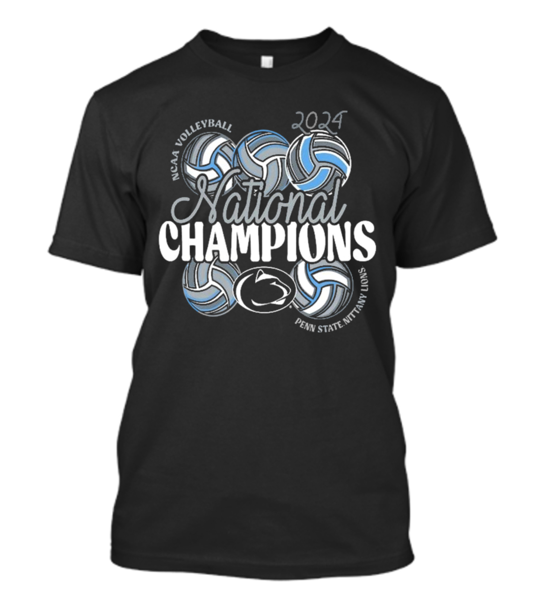 Penn State Nittany Lions 2024 NCAA Volleyball National Champions T-Shirt