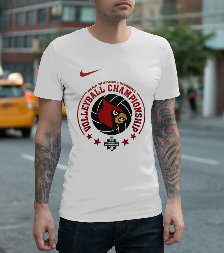 NCAA Division I Women's Volleyball Championship Louisville Cardinals T-Shirt