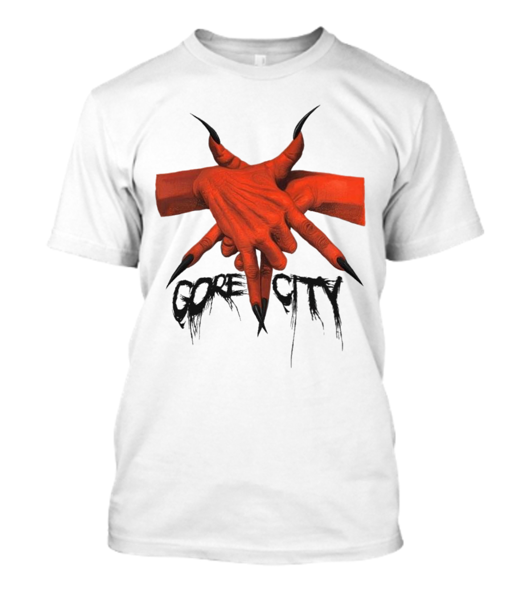Gore City Pentagram Hands T-Shirt