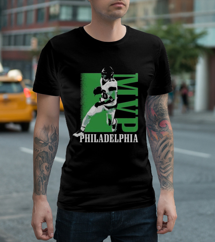 MVP Philadelphia Football Player Victory T-Shirt