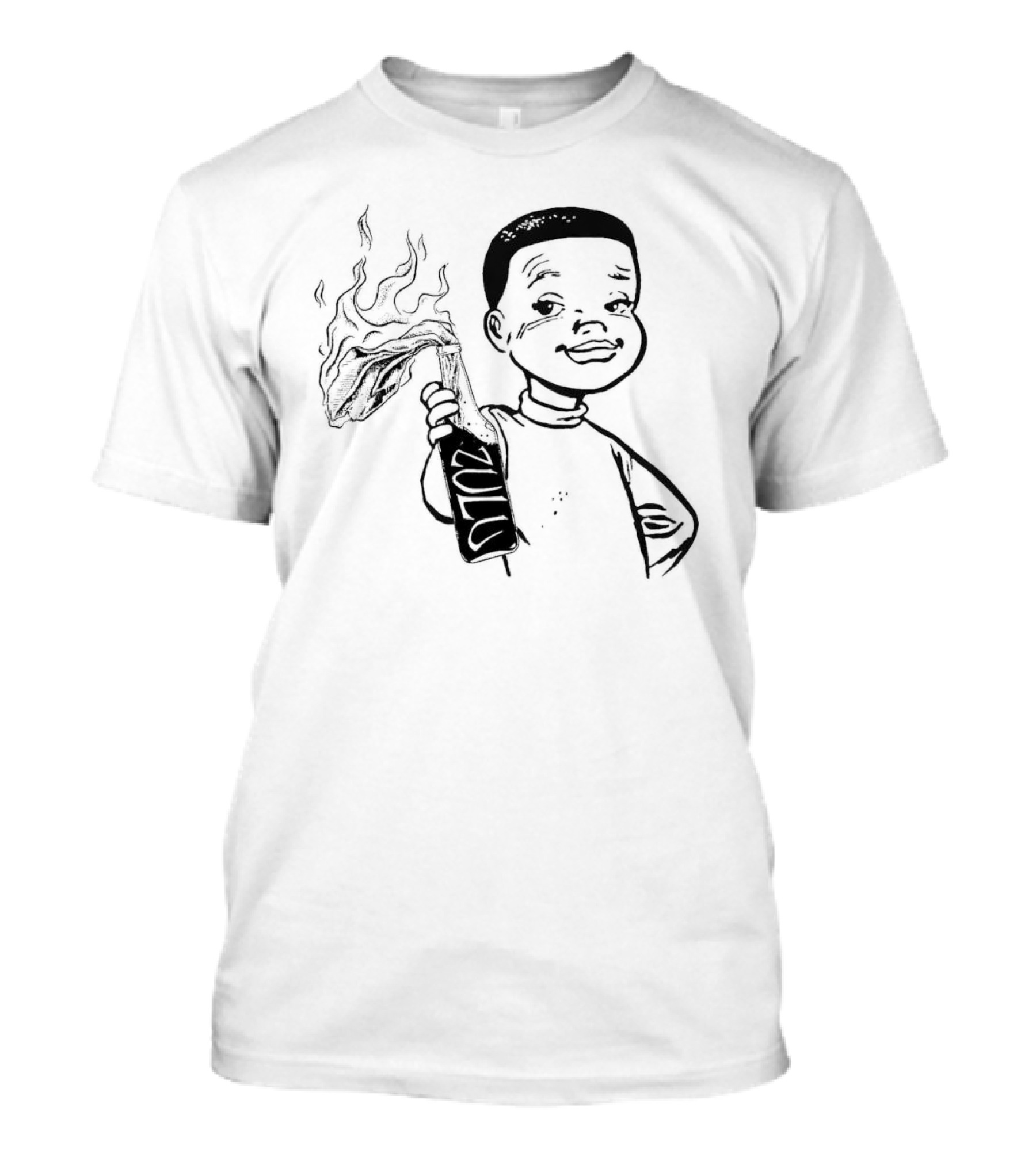 Blackpowerviolence Zulu Flame One Way Or Another T-Shirt