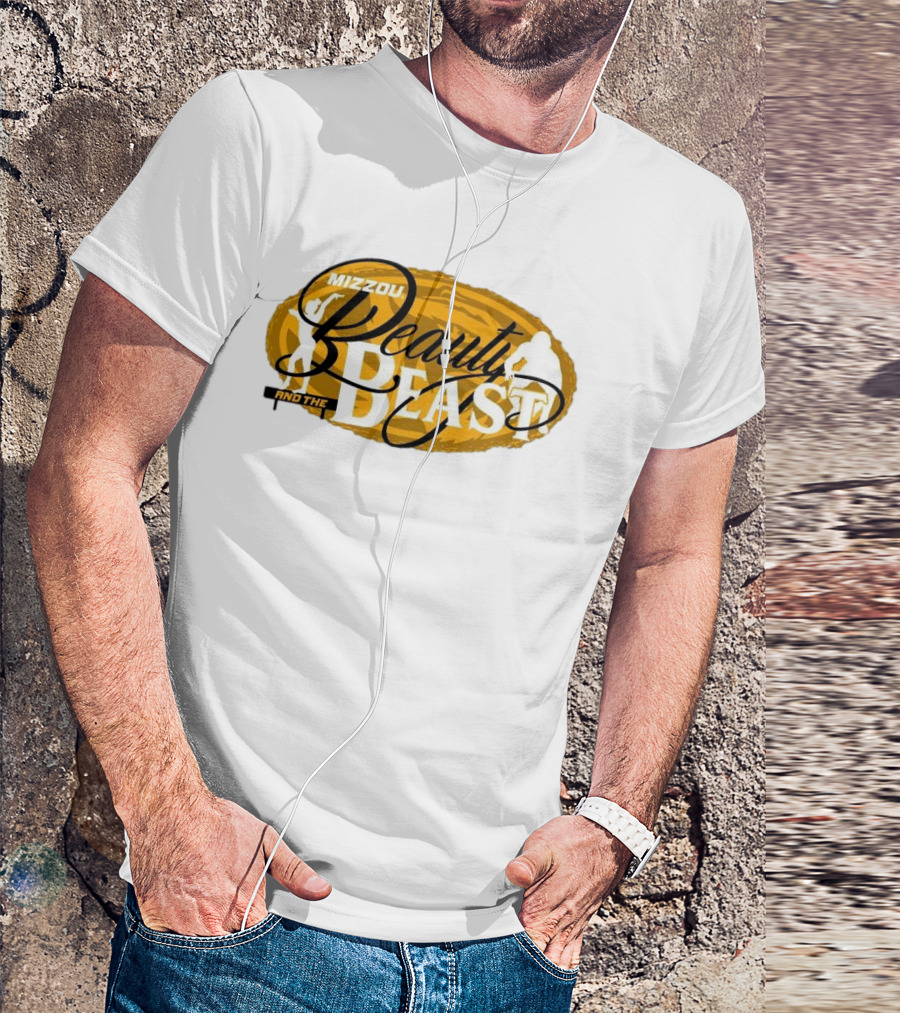 Mizzou Tigers Beauty And The Beast T-Shirt