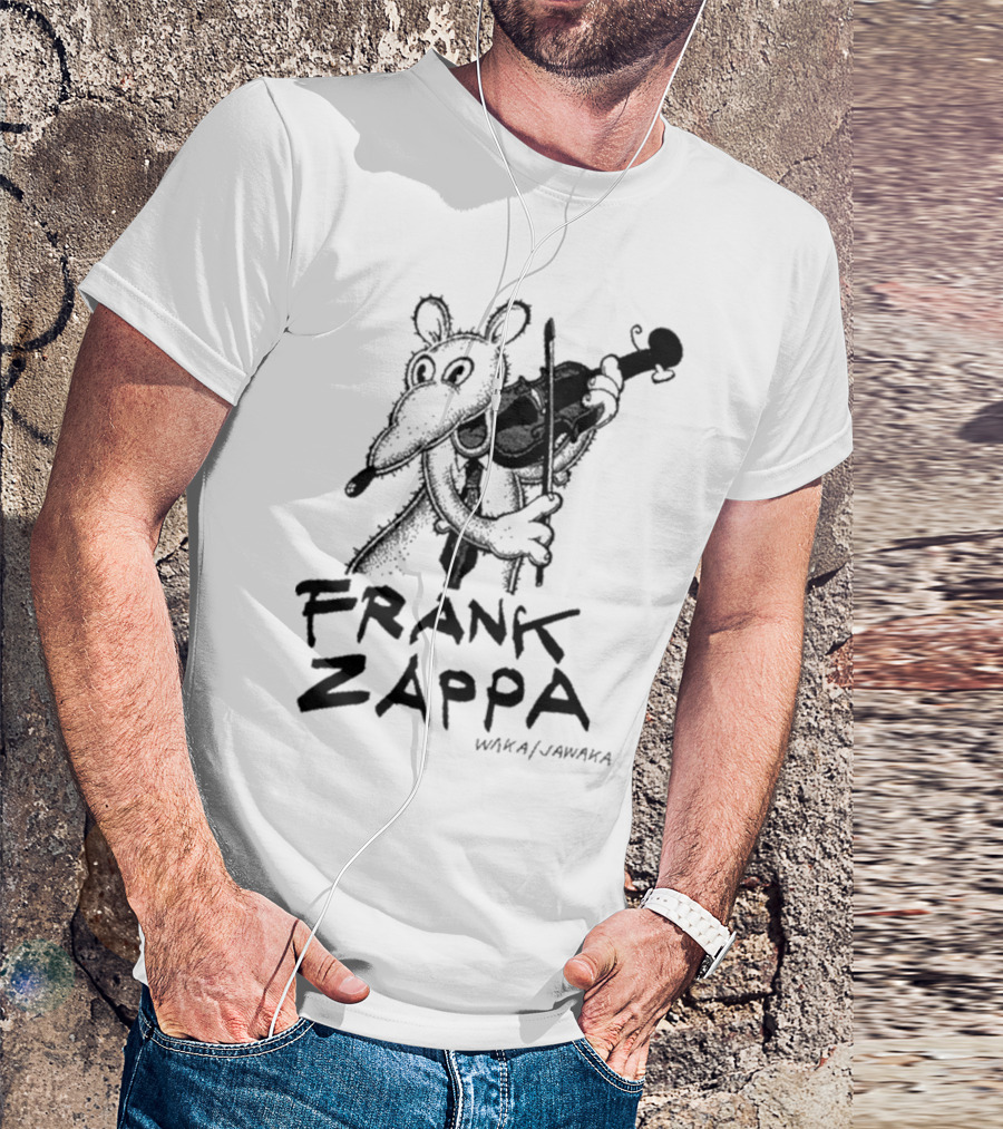 Frank Zappa Waka Jawaka Rat Violin T-Shirt